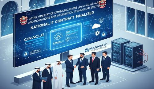 Qatar’s MCIT Awards QAR 54.9 Million Oracle Applications ELA Agreement to...